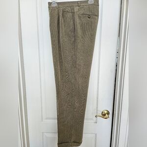 Claiborne Dress Men's Tan Pants 34/32